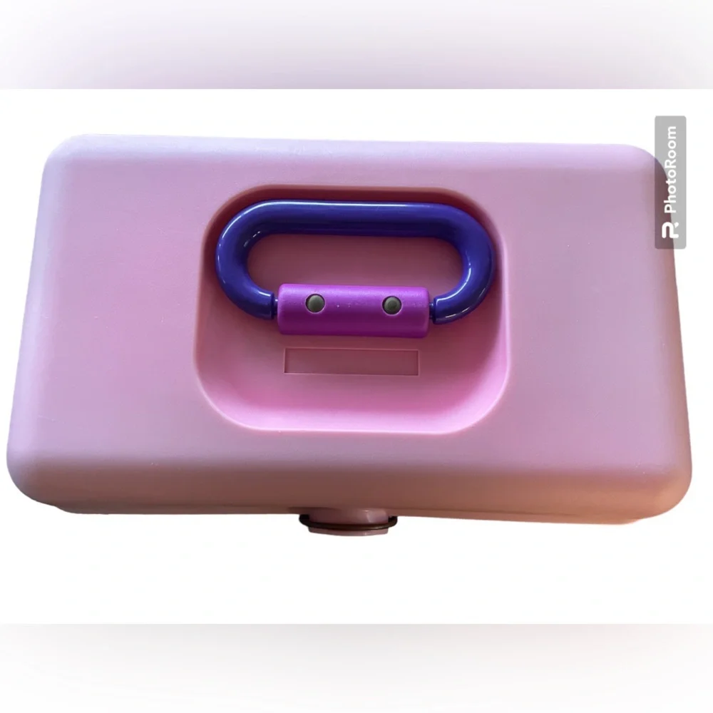 Vintage‎ Caboodle Pink and Purple Makeup Case -great condition!